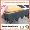 High density wave soften noise and acoustic foam/sponge panels with back glue