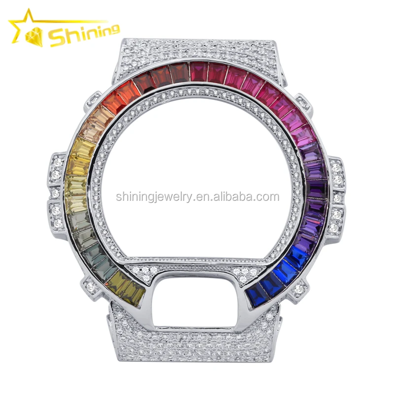 Singapore Customized Luxury Micro Setting Moissanite GA110/GA100 Watch Bezel With Real Diamond