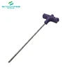 Stainless steel bone marrow biopsy needle