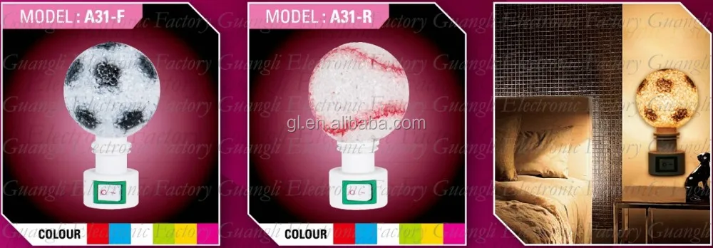 A01 mini colorful Sea shell switch nightlight CE ROSH approved HOT SALE promotional gift items