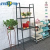 New Industrial Pipe Wall Shelf Storage Rack Metal Shelving Bathroom Display Unit