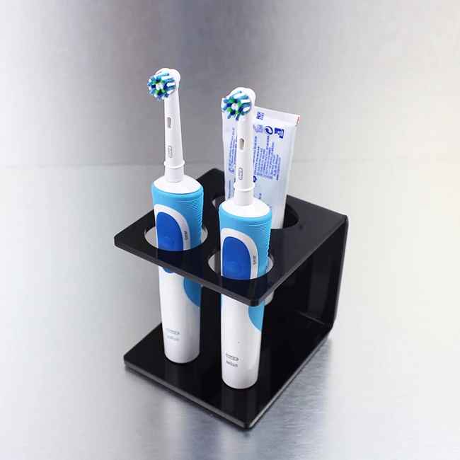 Black Electric Acrylic Toothbrush Head Holder Buy Toothbrush Head
