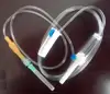 infusion set for single use disposable giving set iv drip set iv administration set saline solution giving set