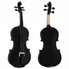full size and cheap price black color violin Music gift craft for kids