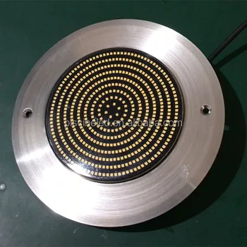 Ultra Flat 30w 12v Led Pool Light With Steel Face Ring Ultra Flat 30w 12v Led Pool Light With Steel Face Ring