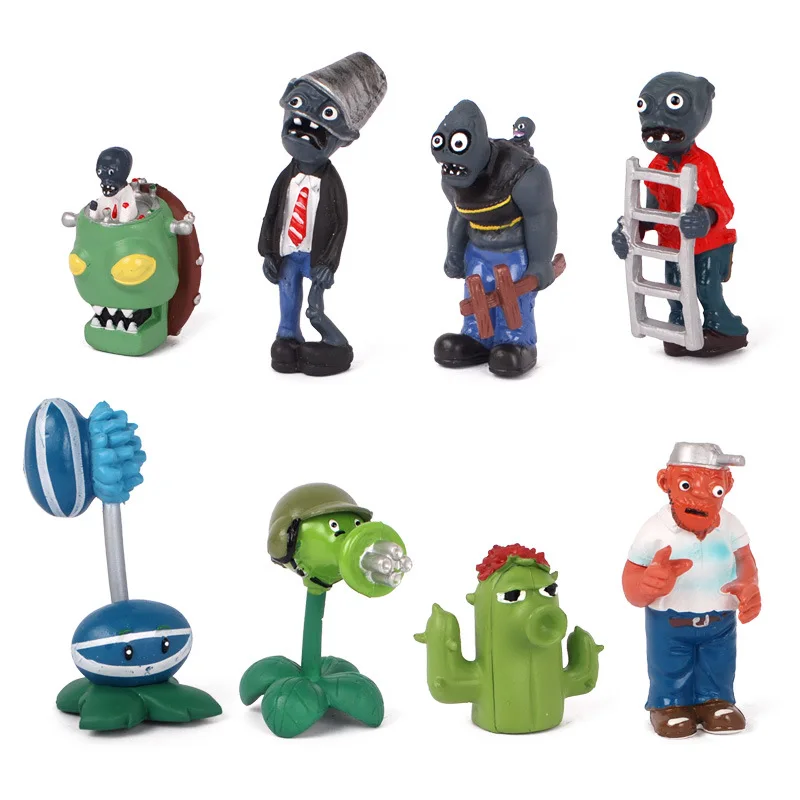 Plants Vs Zombies Toys Series Game Role Figure Display Toy For 