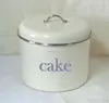 cake storage box storage container metal storage tin