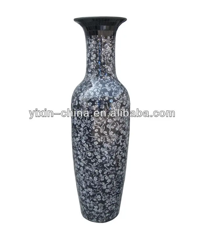 1.5m Dreamlike Big Mosaic Floor Vase Buy Mosaic Floor Vase,Glass Mosaic Vases,Antique Large