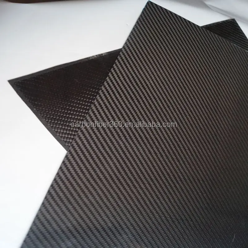 6mm 3k Twill Finish Carbon Fiber Sheet,400mm*500mm Carbon Sheet Can Be