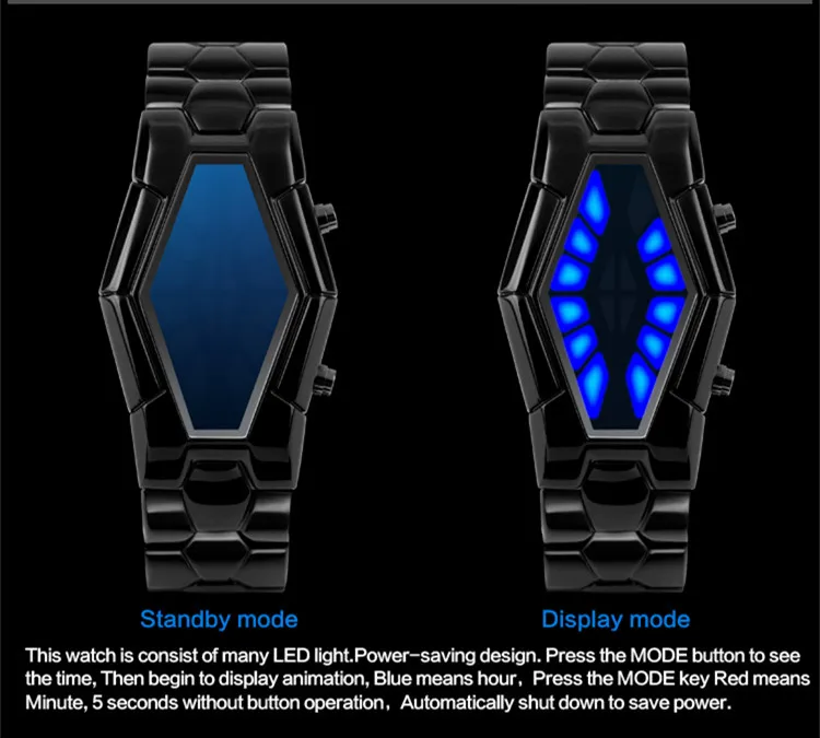 skmei led watch manual