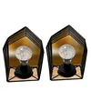 New design Led Bulb Metal Holder Lantern