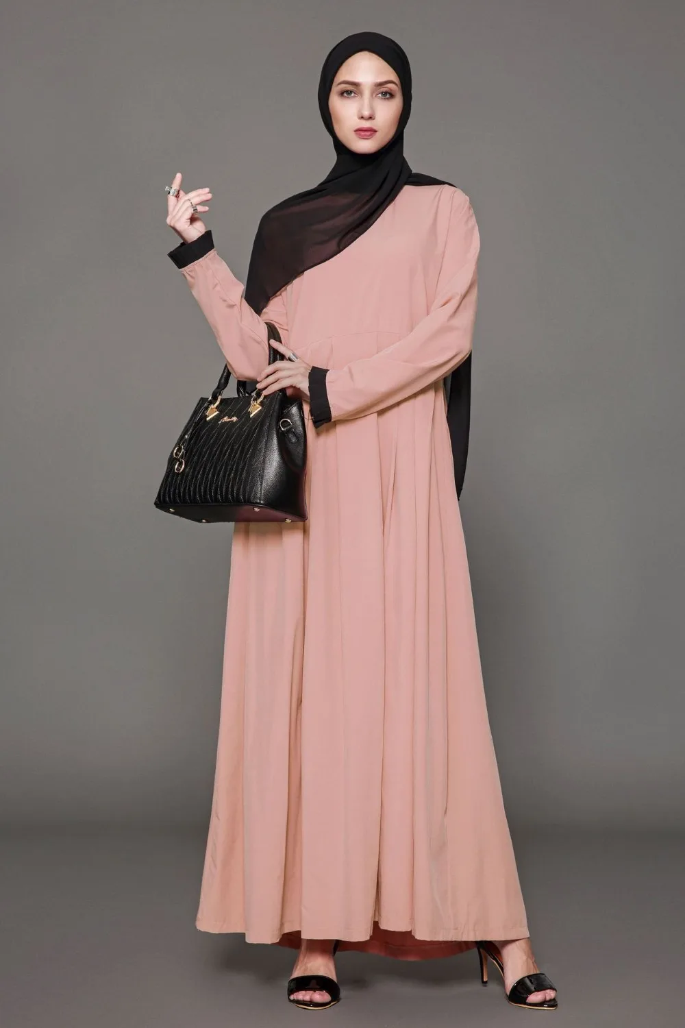Open Before Jilbab With Lace For Women Clothes In Dubai Latest