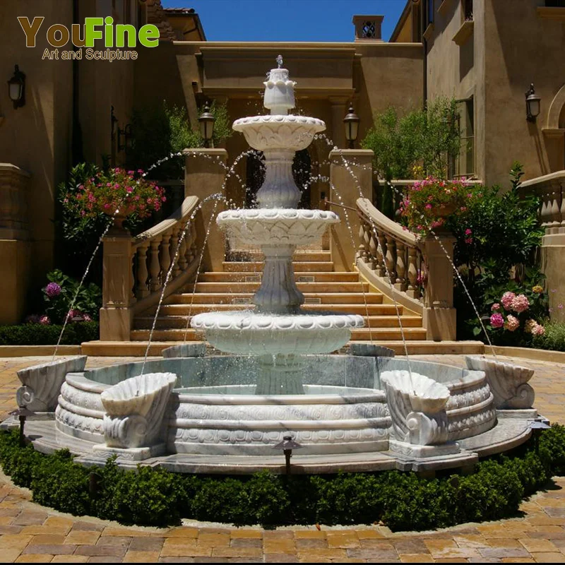 Moroccan Garden White Marble Fountain For Sale Buy Fountain Garden