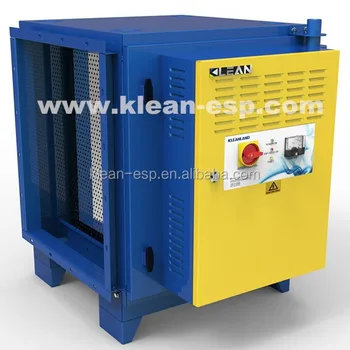 Kitchen Exhaust Electrostatic Air Cleaner For Smoke Free Ventilation