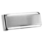 Design cl&aacute;ssico Dos Homens Grampos do Dinheiro do A&ccedil;o Inoxid&aacute;vel Em Branco