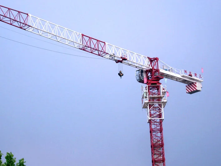 Hongda 6T topless tower crane with CE certificate tower crane