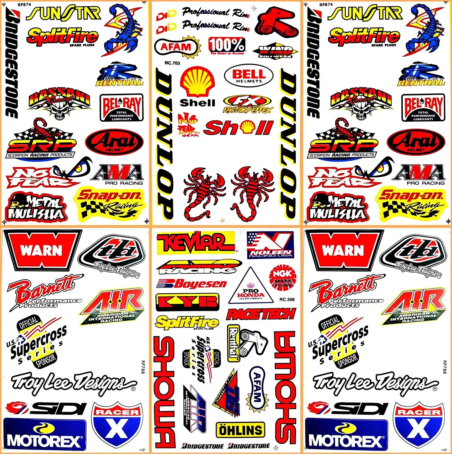 Cheap Dirt Bike Helmet Decals, find Dirt Bike Helmet Decals deals on ...