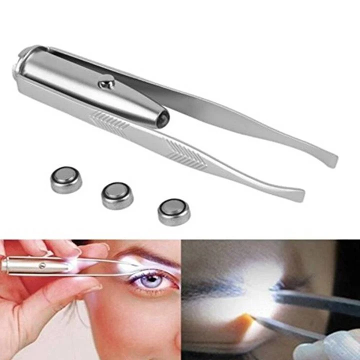 Electric Eyebrow Tweezer Led Lighted Tweezer Lash Tweezer Buy