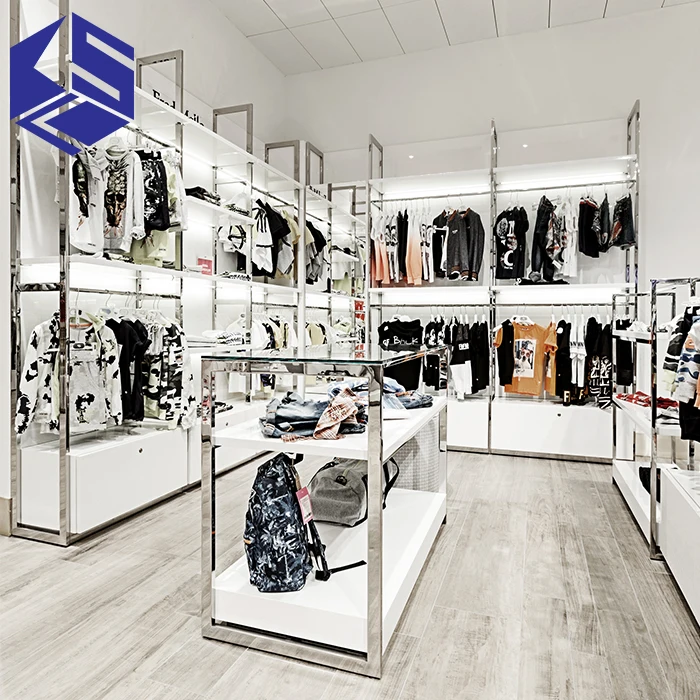 New Design Retail Store Furniture Good Quality Furniture For Clothing