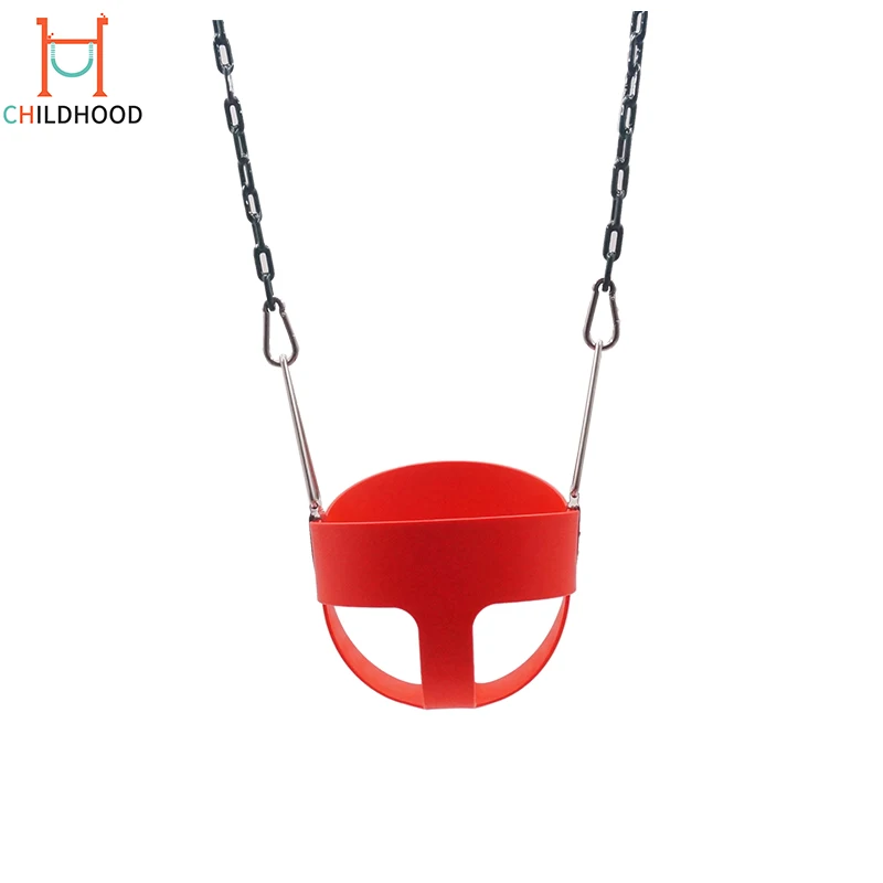 
High quality bucket swing EVA outdoor garden hanging children baby set swing 