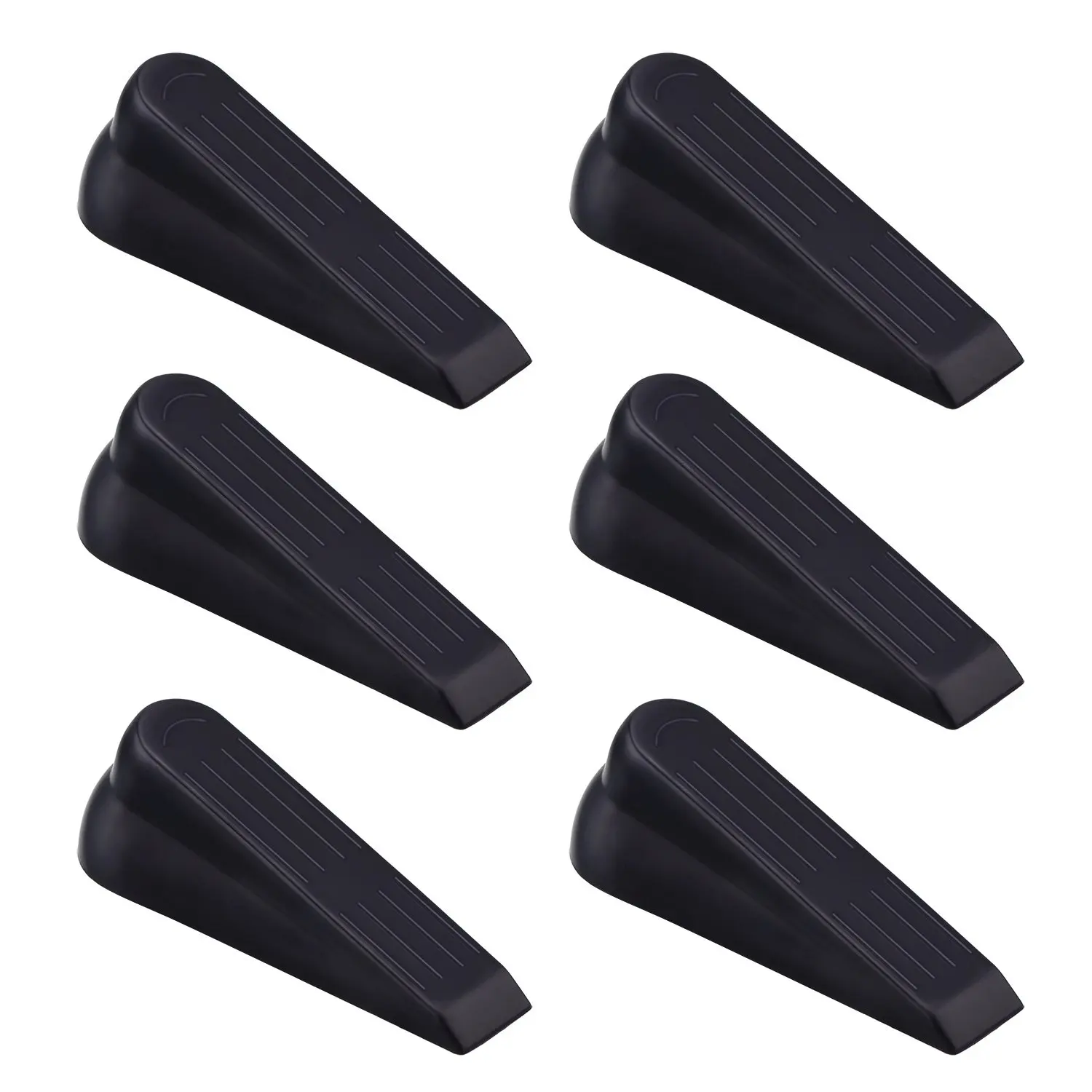 SANSUM 12 Pack Spring Satin Nickel Door Stops 3 /¼ Inch Heavy Duty Screw-in Spring Door Stoppers with White Rubber Bumper Tips-Easy Replacement and Good Protection for Your Doors and Walls