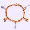 72385 Xuping best selling Indian gold animal shape designs slave bracelet