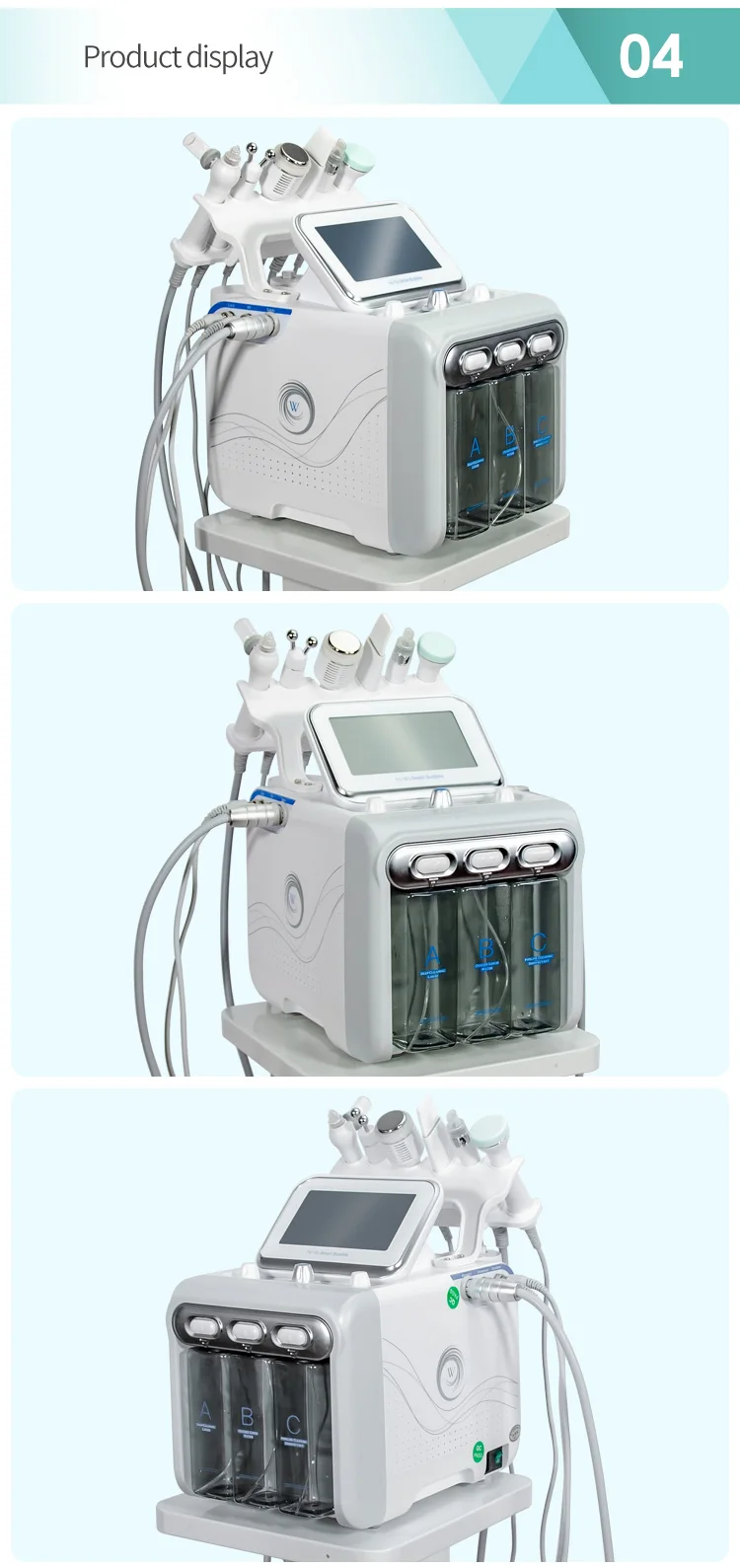 SHENDIAO Multifunctional Hydra Aqua Hydrodermabrasion Facial Microdermabrasion Machine
