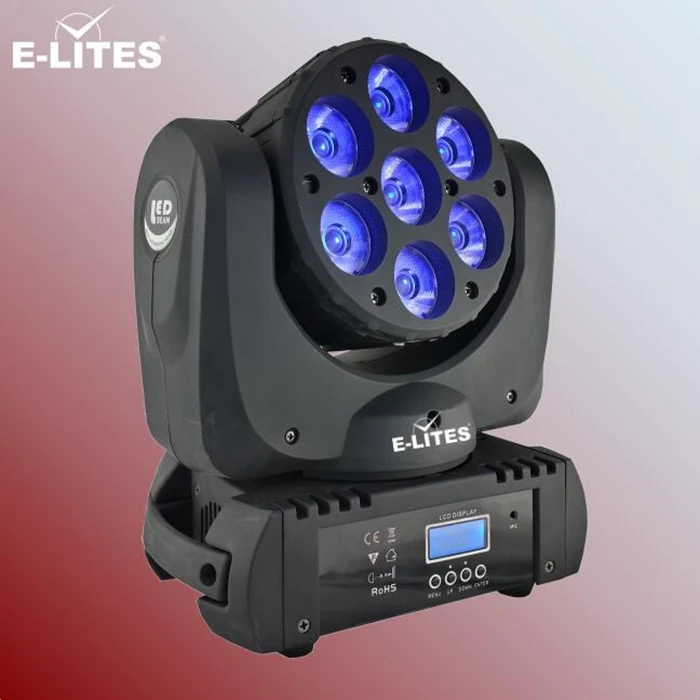 15ch dmx led moving head Martin 7x12w 4in1 beam led moving light