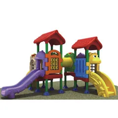 Wooden kindergarten high quality equipment kids animal series outdoor playground slide