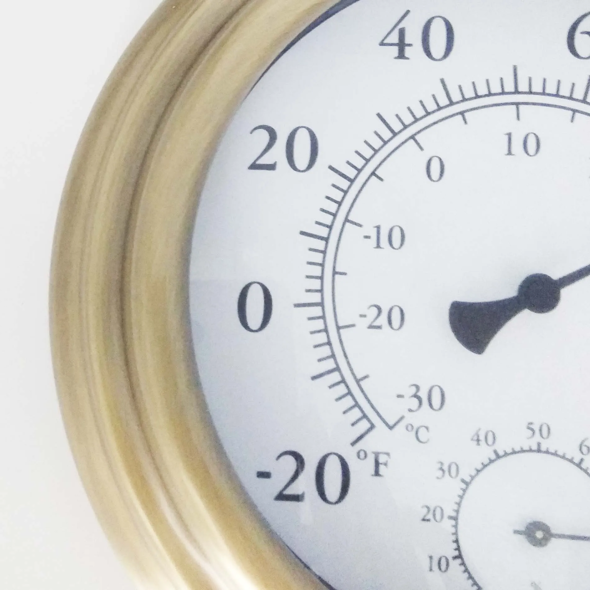 Indoor Outdoor Brass Garden Bi Metal Hydrometer Thermometer Buy