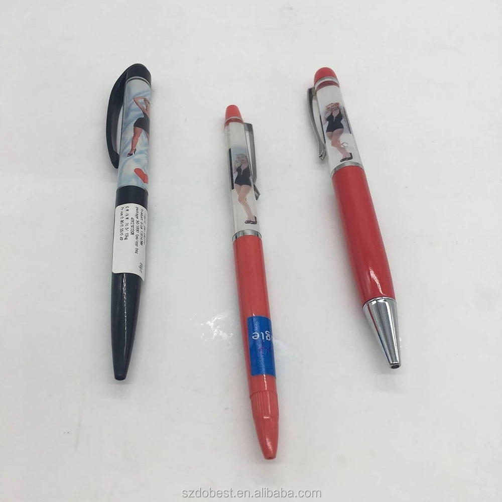 Customize Plastic Women Take Off Cloth Liquid Pens Naked Women ...