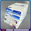 TSD-A614 Custom design 4 drawers acrylic contact lens organizer /acrylic contact lenses display/contact lens display case