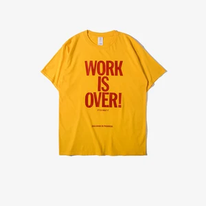 OEM ODM Custom Oversize Over Slogan Print 100% Cotton Men T Shirt OEM ODM Custom Oversize Over Slogan Print 100% Cotton Men T Shirt