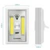 Hot Selling Flexible Wall Mounted COB LED Switch Light Lamp hands free cordless night work light
