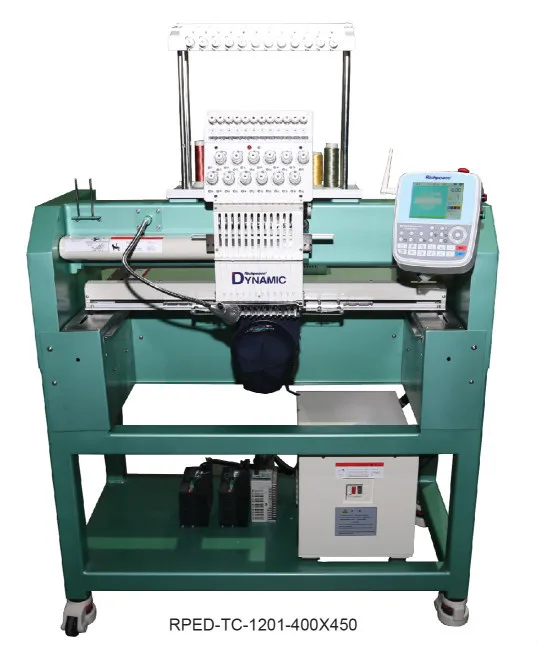 Computerized One Head Hat Tubular Embroidery Machine For Sale Buy