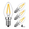 vintage decorative edison filament lamp 2w 4w 6w led light chandelier bulb