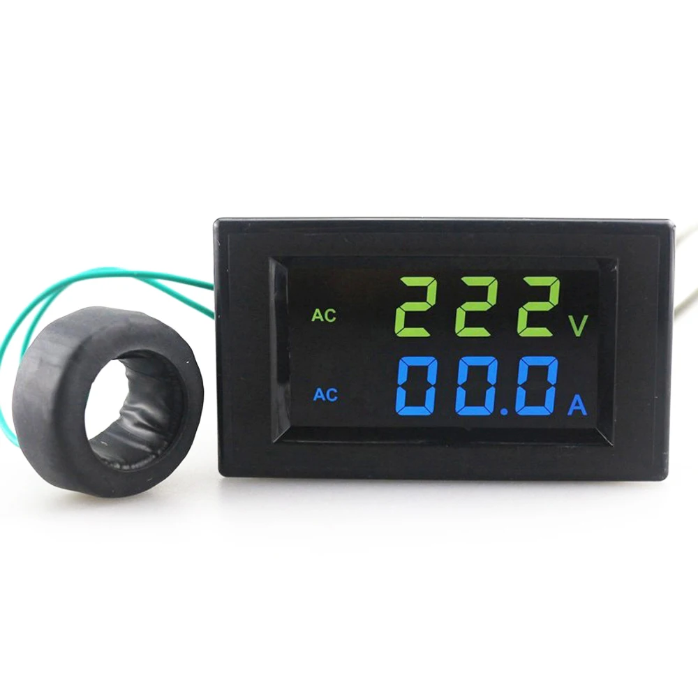 Lcd Display Digital Multimeter Voltmeter Ammeter Ac 80300v Voltage