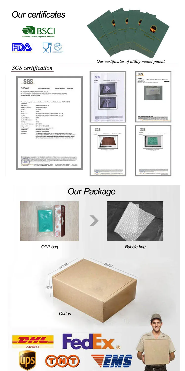 certificates and packing