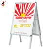 Double Side Portable Sidewalk A-Frame Snap Poster Holder Stand
