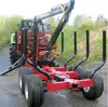 hot sales for lumber grapple trailer machine for forest with max. loading capacity upto 12tons