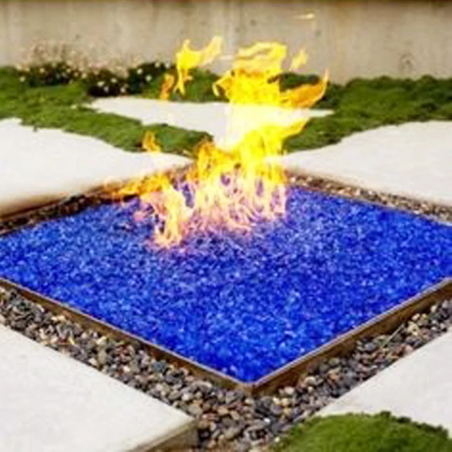 Decorative Glass Rocks For Gabion And Garden Fireplace Buy Glass