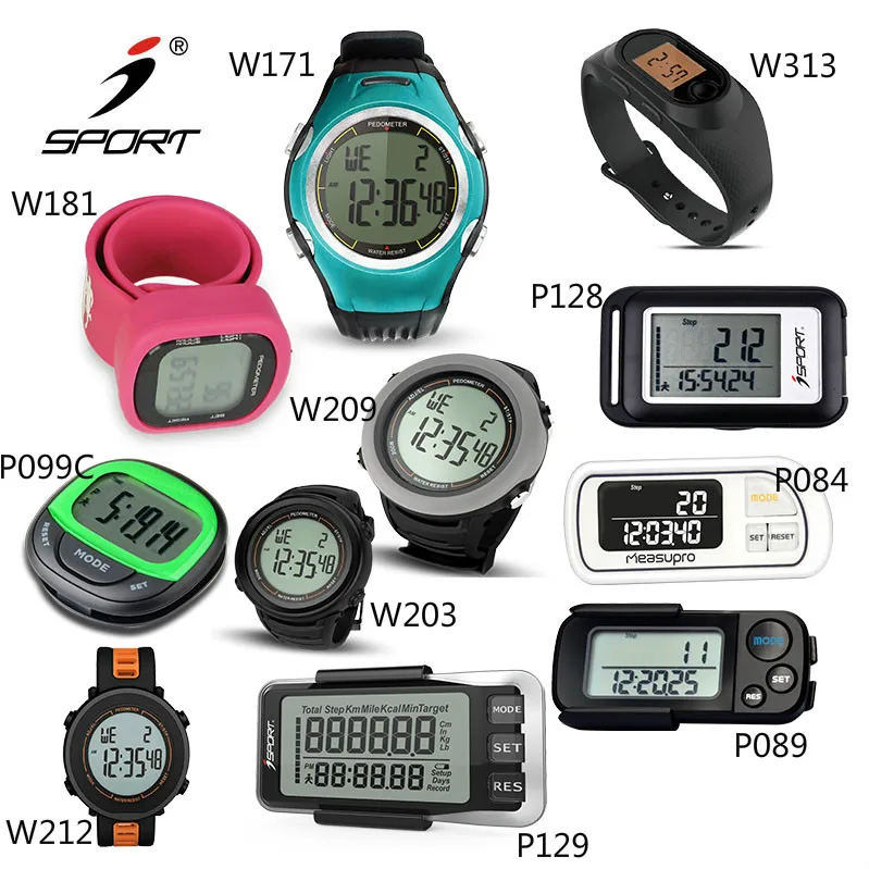 Isport Cheap Multi Functional Step And Distance Clip On Pedometer Buy Clip On Pedometer,Best