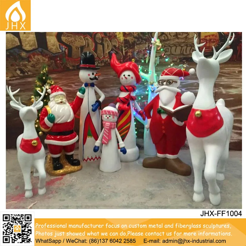 Life Size Santa Claus Fiberglass Christmas Decoration 2017 (3).jpg