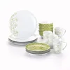 16pcs luxury disposable tableware / restaurant serving dishes