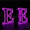 Led Plastic Advertising Window Display Light Box Plastic Neon Tube Letter