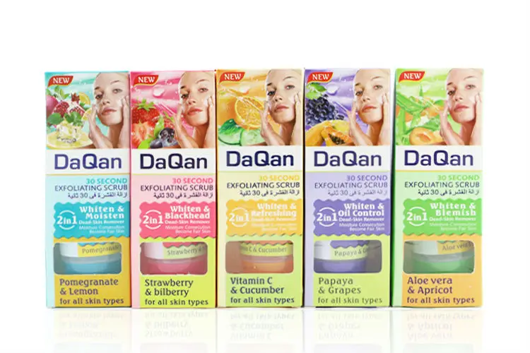 Bright,smooth and heathy facial scrubs for oily skin