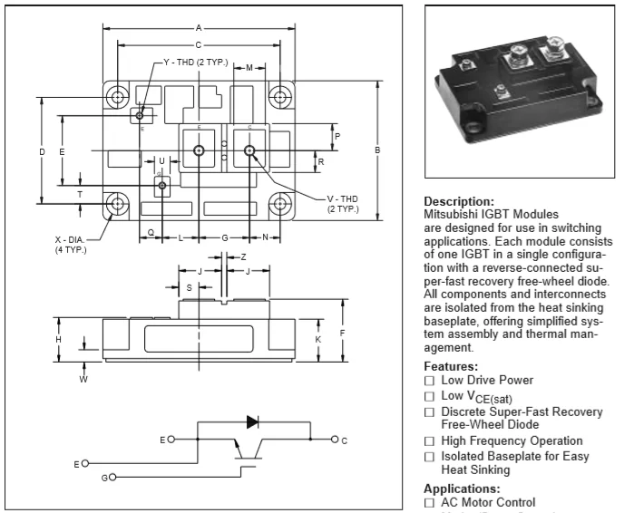 Igbt модуль схема подключения