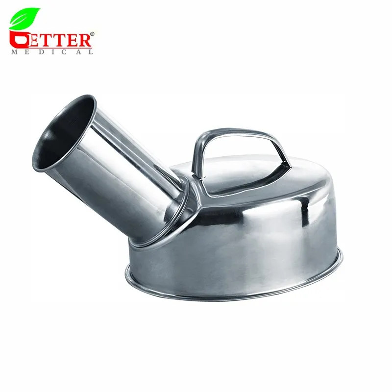 Hospital Female Device Urine Bottle Wall Mounted Stainless Steel Urinal