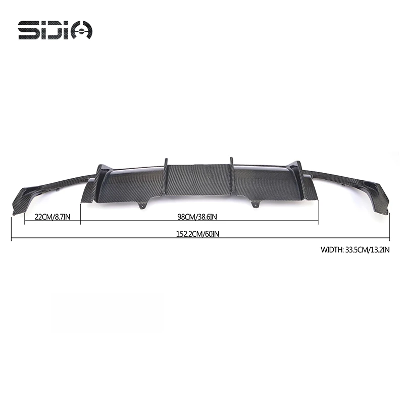 Selling Carbon Fiber Car Bumper For Audi A4 B9 Rear Diffuser 2017 Buy