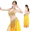 Original gypsy belly dance suit,stage clothes with gold belly dance bra belt